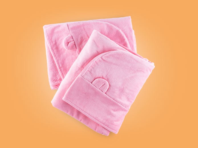 Bawełniane ręczniki w pastelowym kolorze